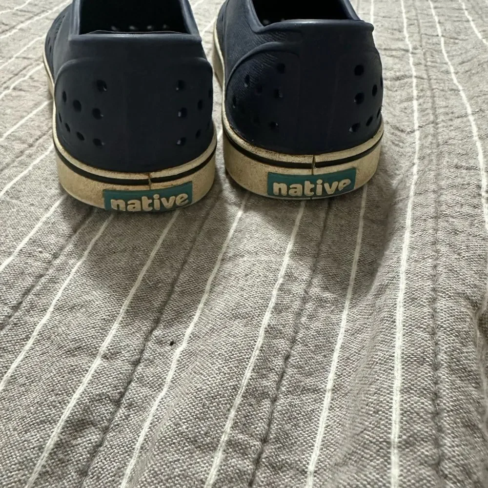 Native Kids Water Shoes - Navy Blue